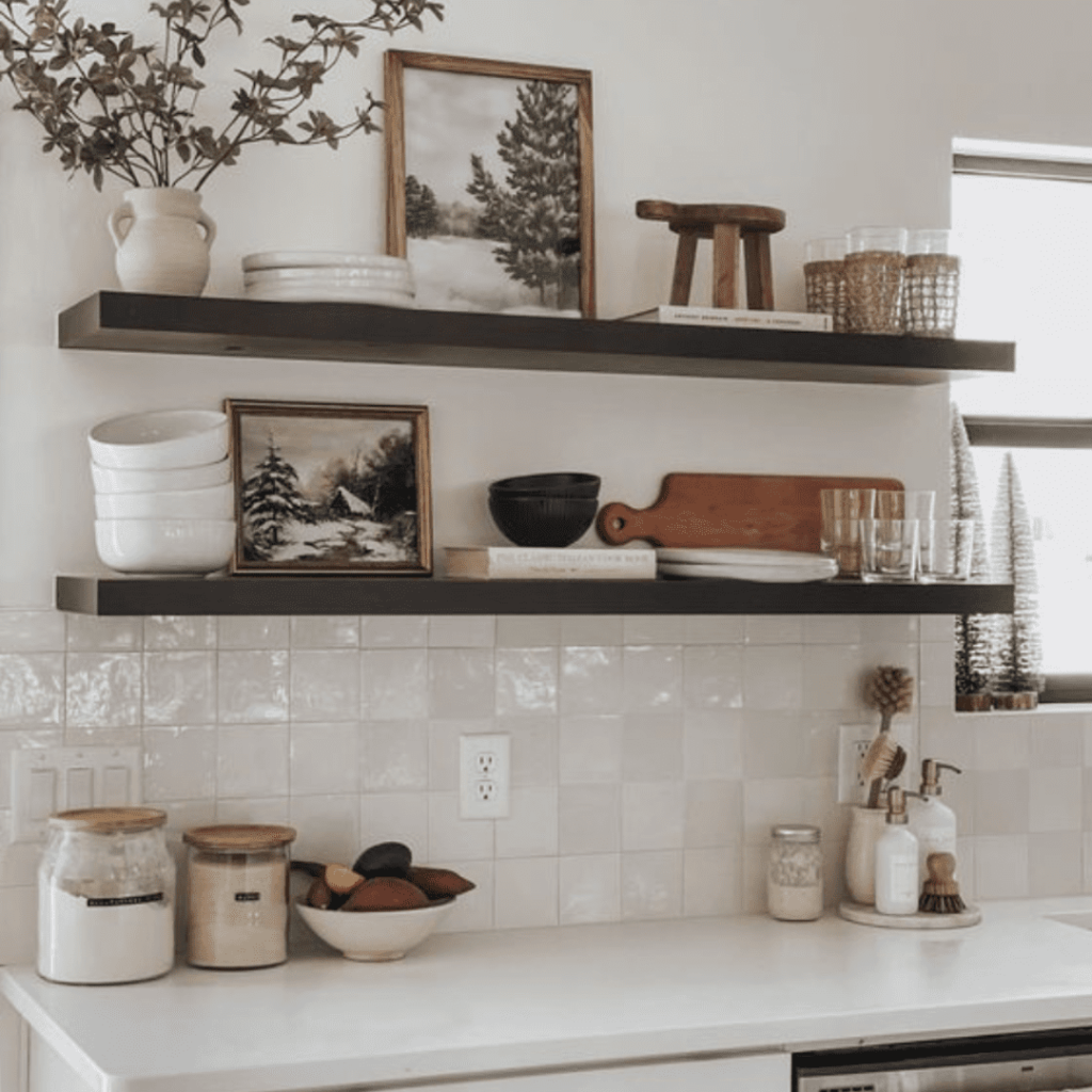 10 Unique Kitchen Shelf Decor Ideas That Look Beautiful