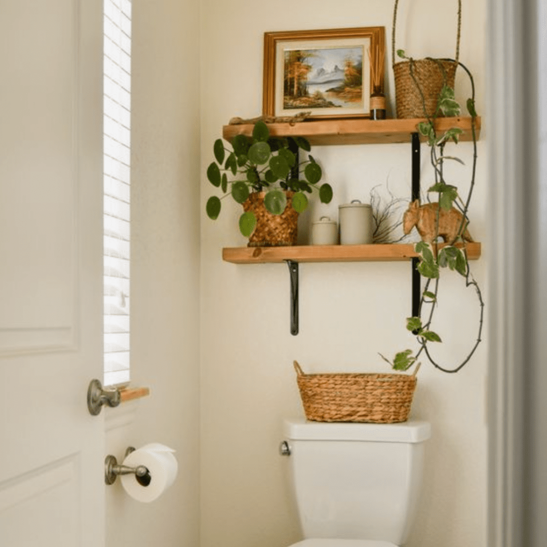 10 Above Toilet Decor Ideas That You Will Love