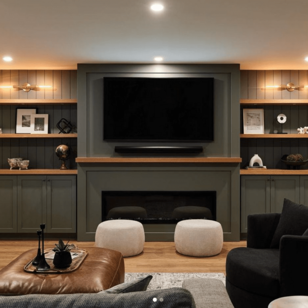 7 Smart Ideas for Basement TV Rooms