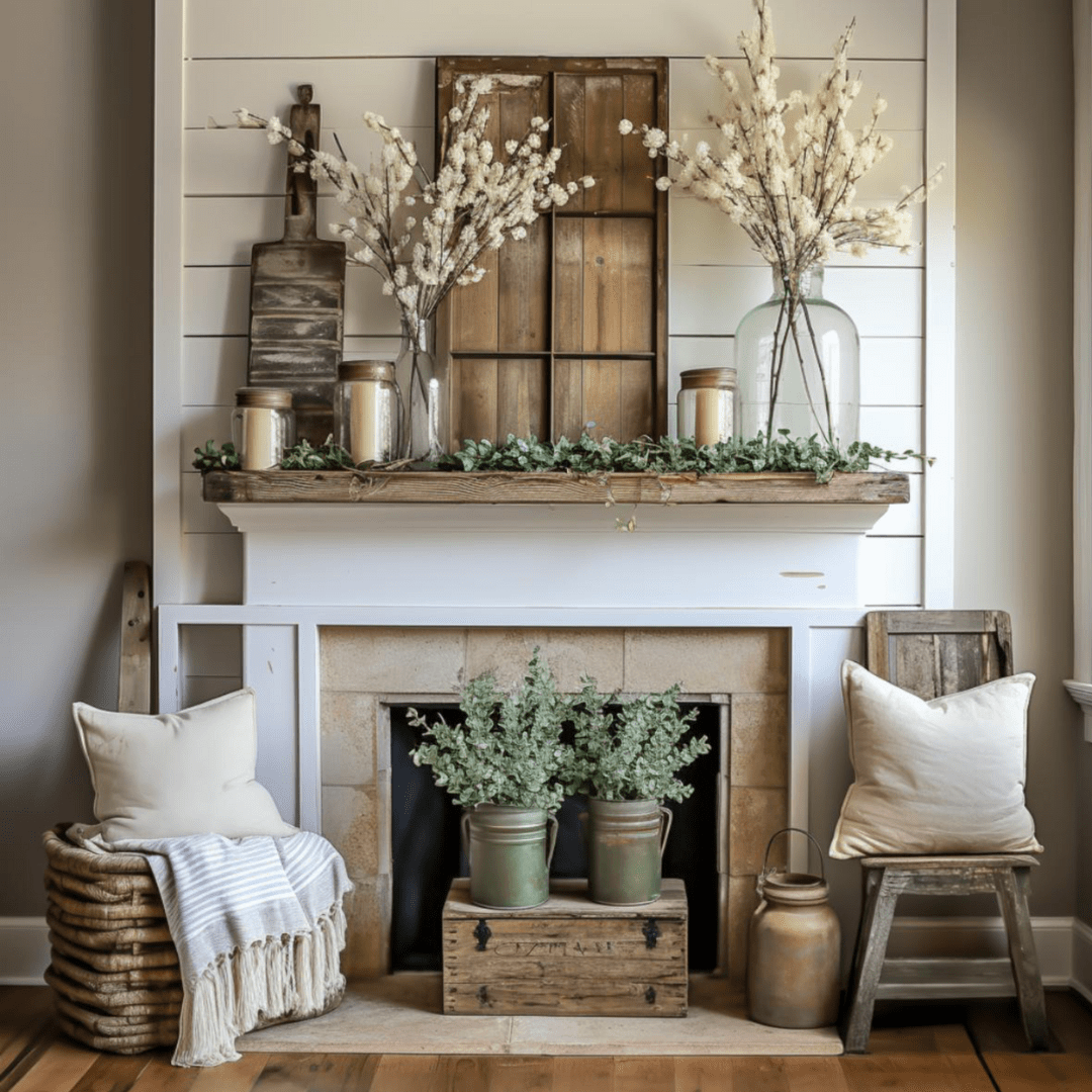 10 Spring Mantel Decorating Ideas: Brighten Your Home With Seasonal Touches!