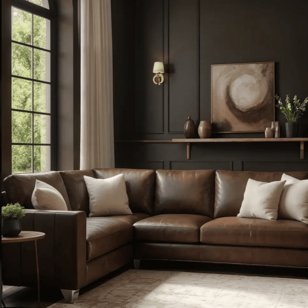 Gorgeous Chocolate Brown Living Room Ideas (+ Styling Tips!)